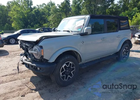 2022 Ford Bronco Outer Banks из США, поврежденный, VIN 1FMDE5BH2NLB27076